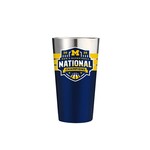 Gametime Sidekicks UMI-DW-PT Pint Glass 16oz Stainless