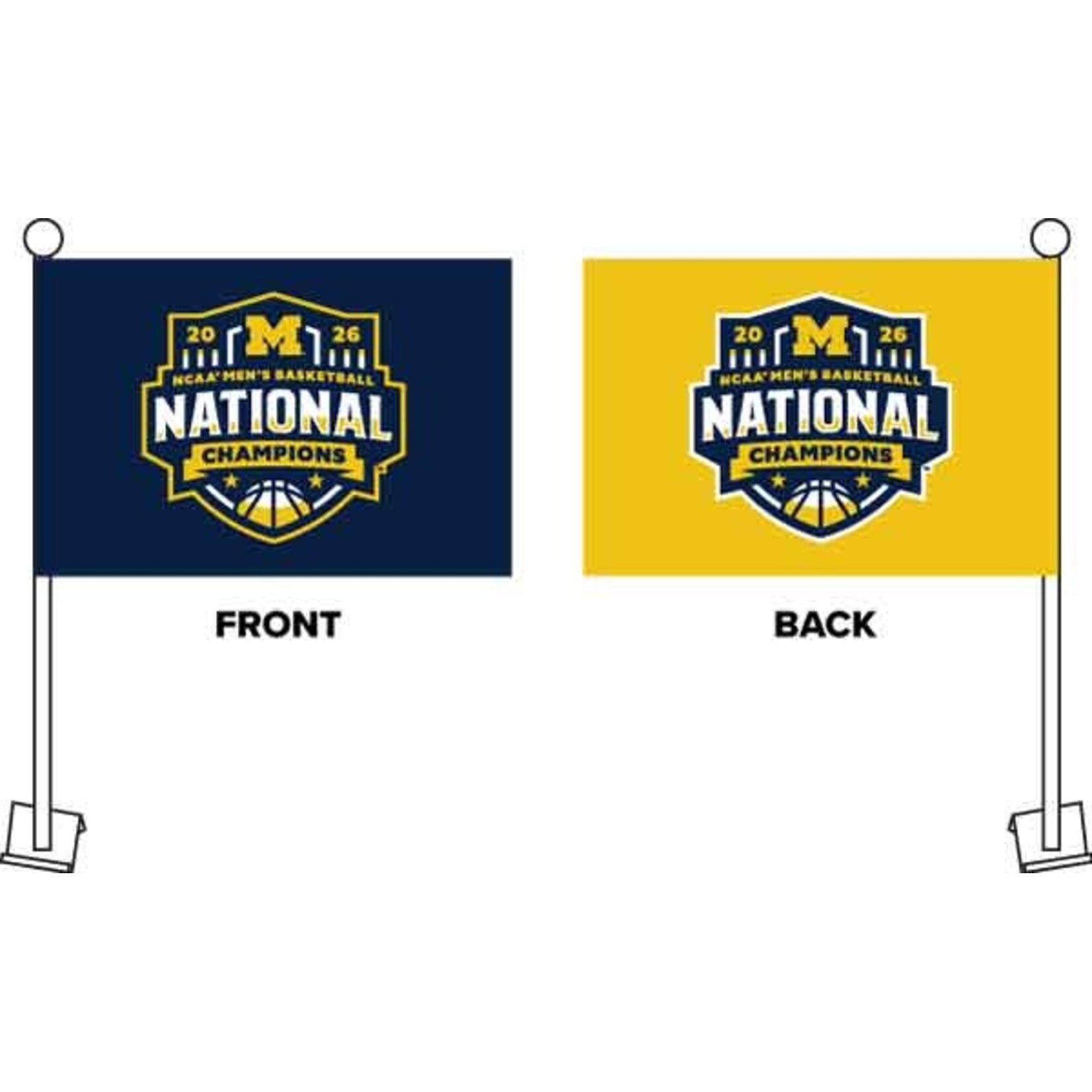 Sewing Concepts UMI-FL-26 Champs Car Flag 12x18