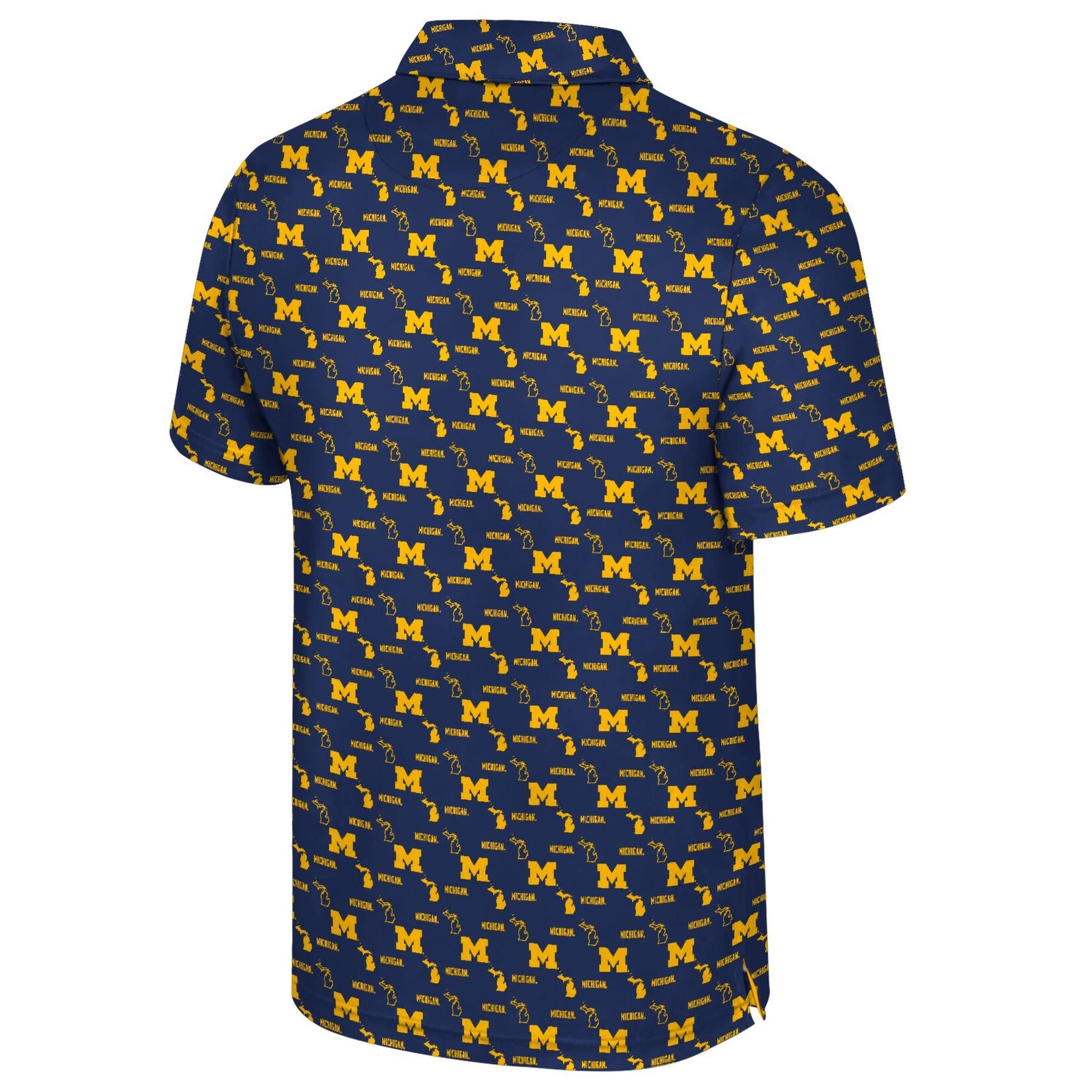 Colosseum Athletics Michigan Wolverines Truthsayer Performance Polo – Navy