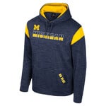 Colosseum Athletics Michigan Wolverines Artemis Fleece Hoodie