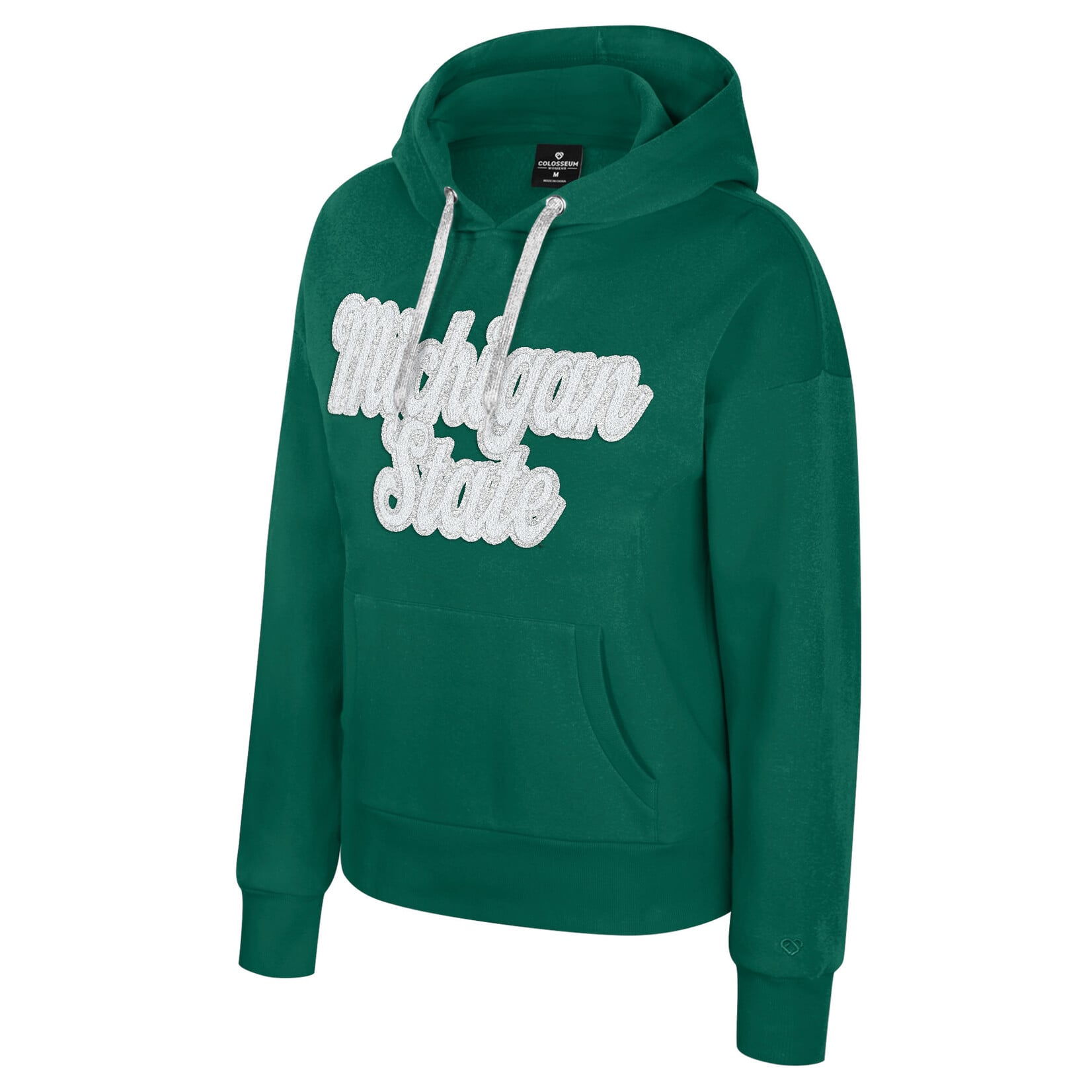Colosseum Athletics Women's Michigan State Spartans Jazz Club Cozy Fleece Hoodie