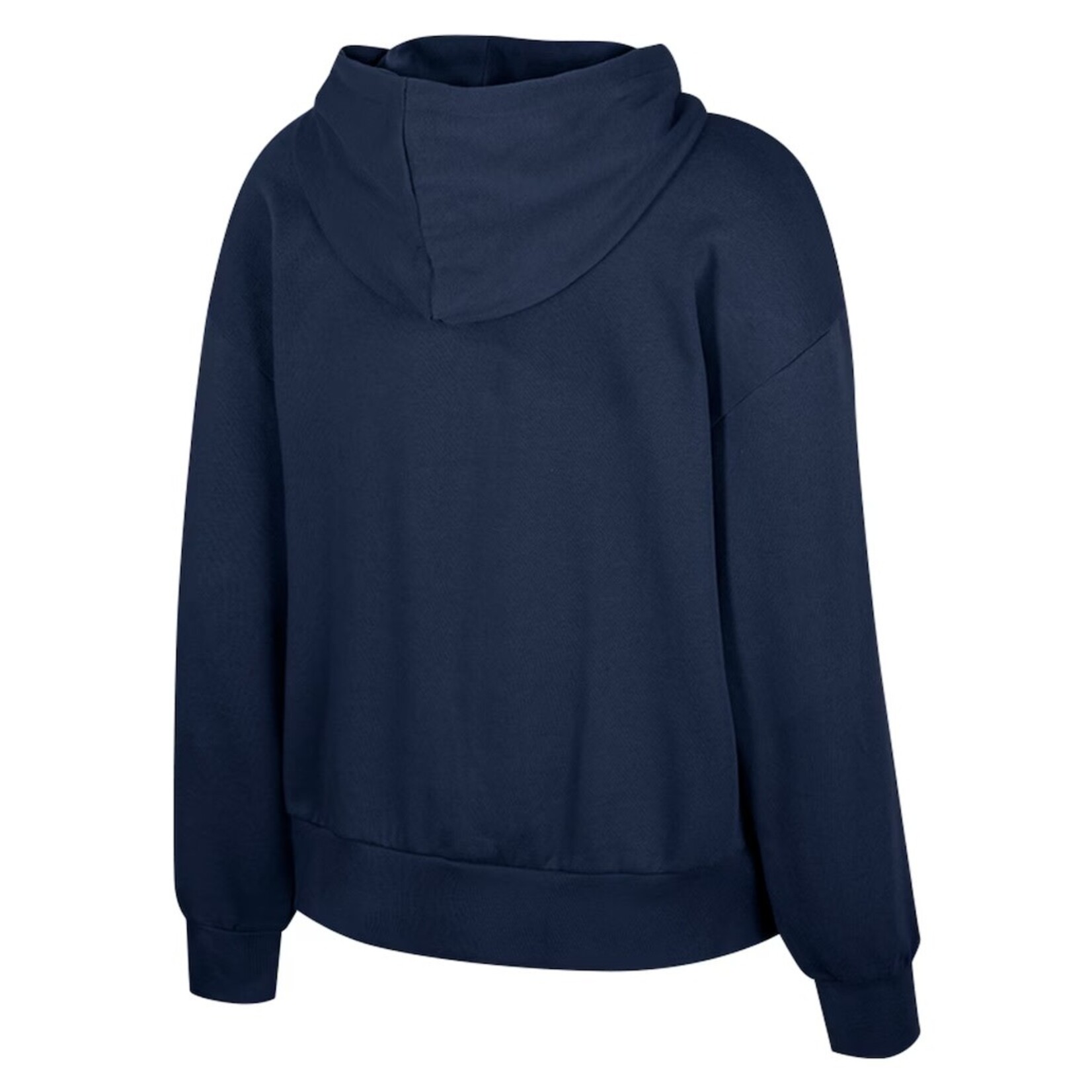 Colosseum Athletics Michigan Wolverines Women's Reflection Rhinestone Drawcord Pullover Hoodie