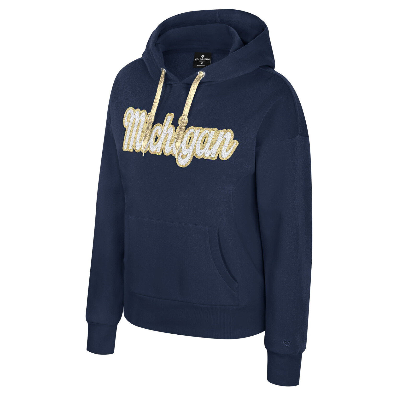 Colosseum Athletics Michigan Wolverines Women's Jazz Club Cozy Fleece Hoodie