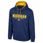 Colosseum Athletics Michigan Wolverines Men's Hits The Road Fleece Hoodie