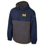 Colosseum Athletics Michigan Wolverines Men's Gives Back 1/2 Zip Anorak