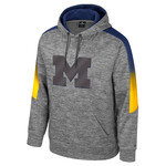Colosseum Athletics Michigan Wolverines Men's The Gang Poly Hoodie