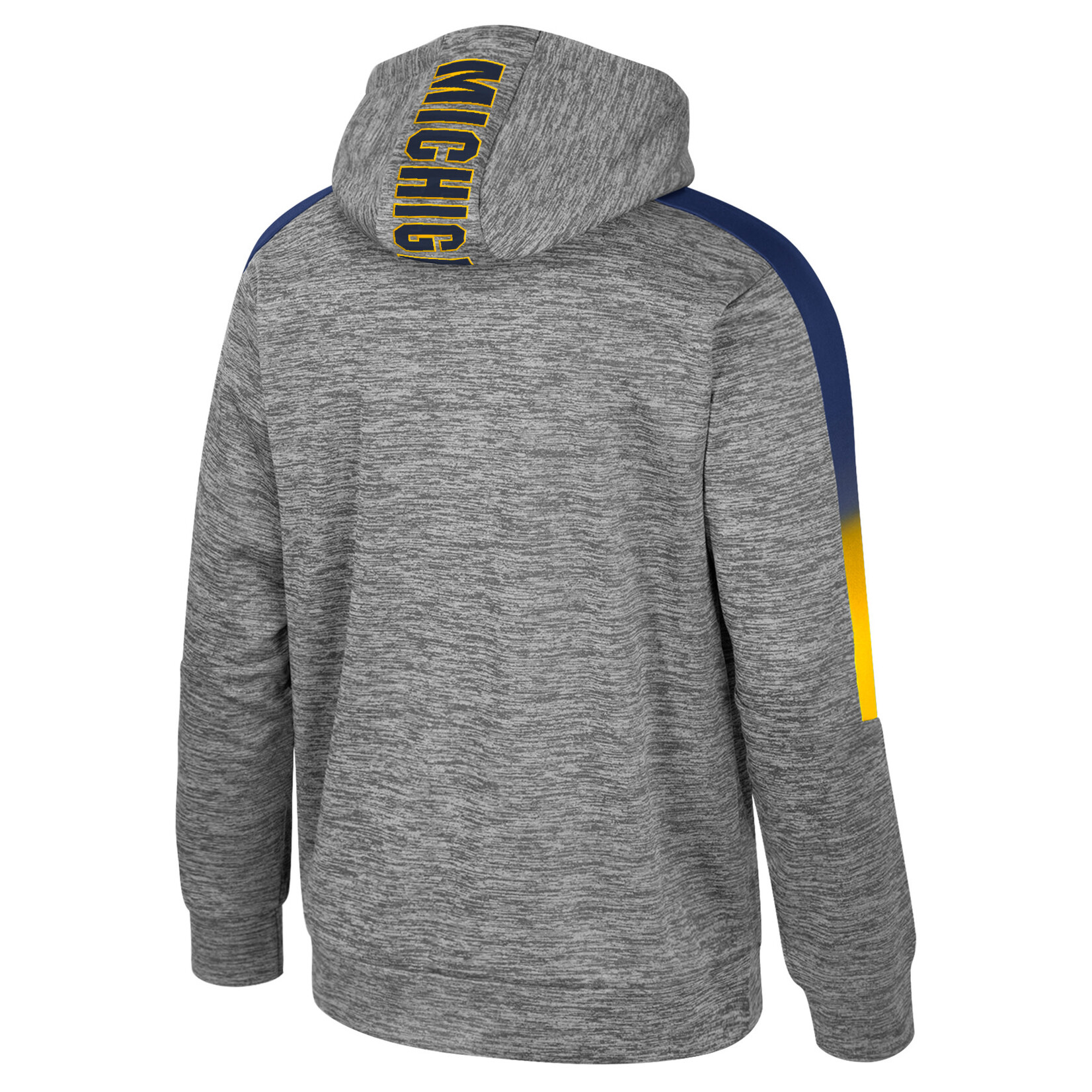 Colosseum Athletics Michigan Wolverines Men's The Gang Poly Slub Fleece Hoodie