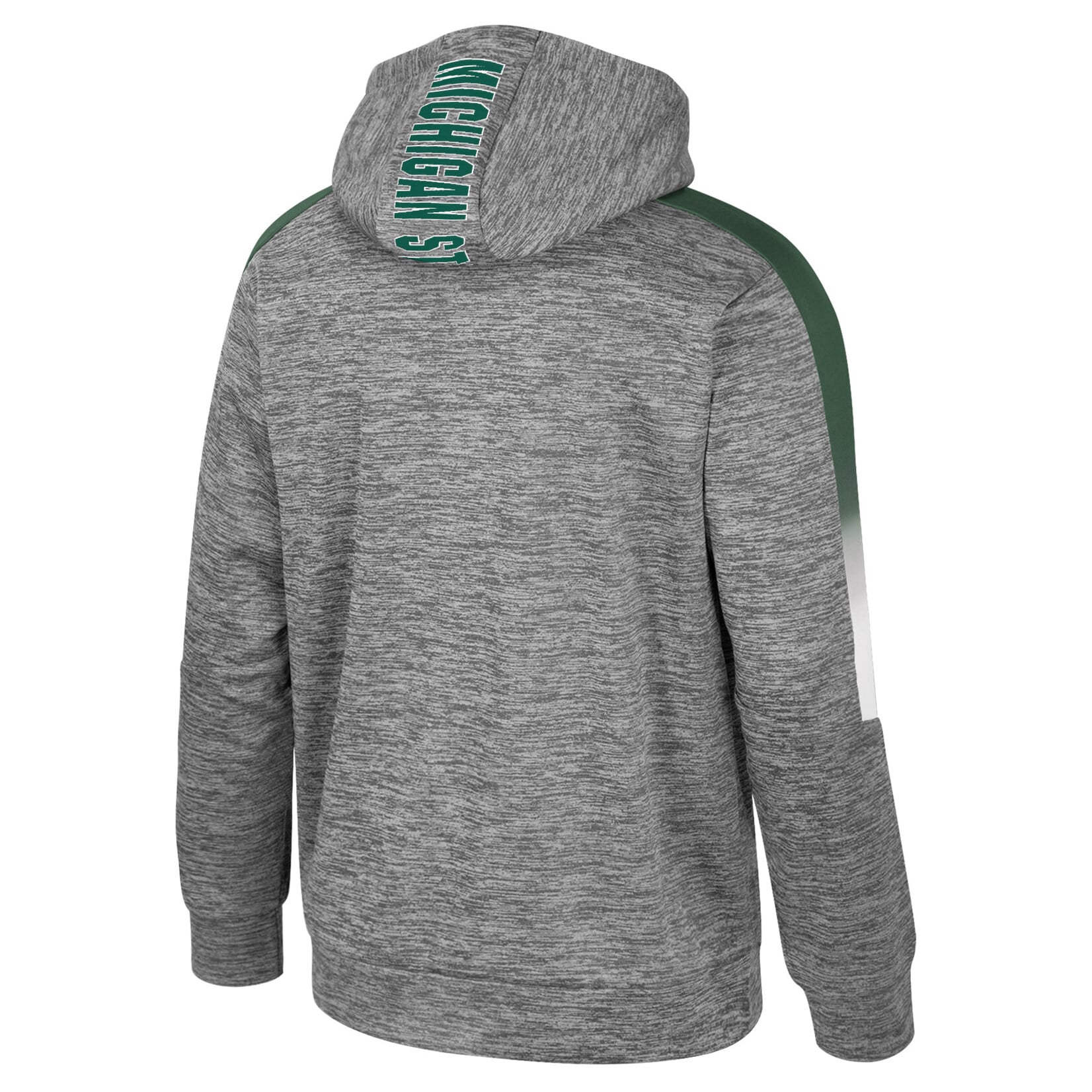 Colosseum Athletics Michigan State Spartans Men's The Gang Poly Slub Fleece Hoodie