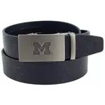 Eagles Wings Michigan Wolverines Ratchet Leather Belt - Hue