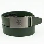 Eagles Wings Michigan State Spartans Ratchet Leather Belt - Hue
