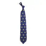 Eagles Wings Michigan Wolverines Prep Necktie