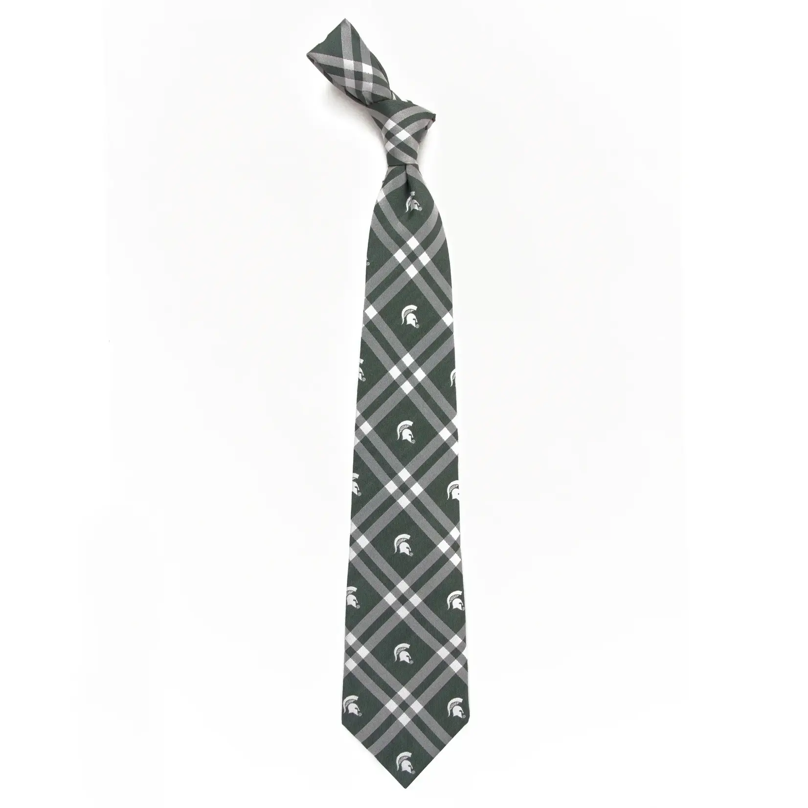 Eagles Wings Michigan State Spartans Woven Rhodes Necktie