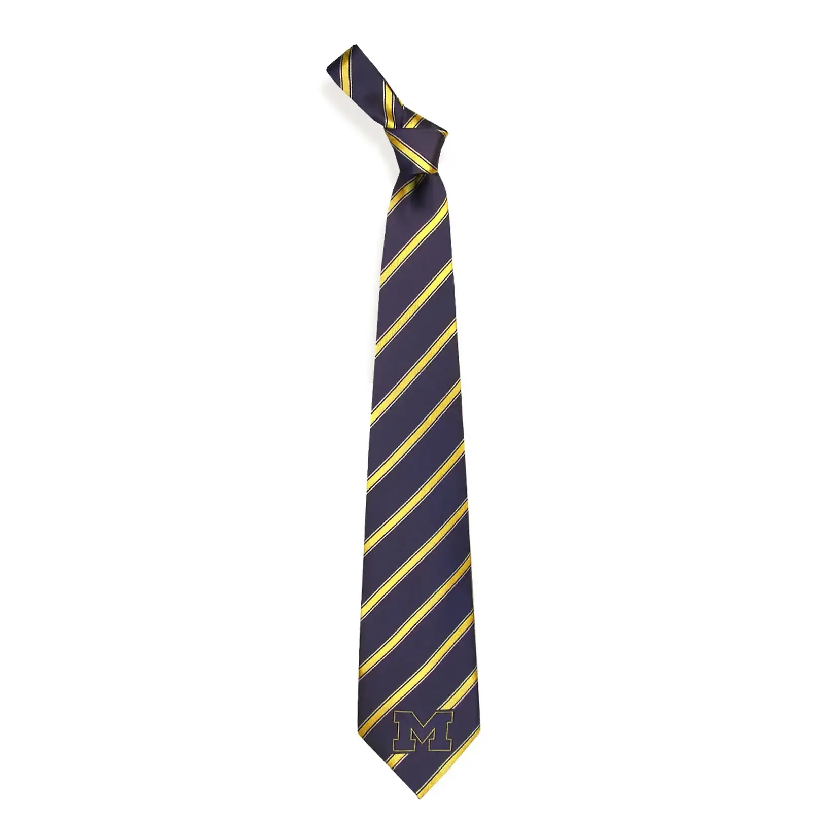 Eagles Wings Michigan Wolverines Woven Polyester Necktie