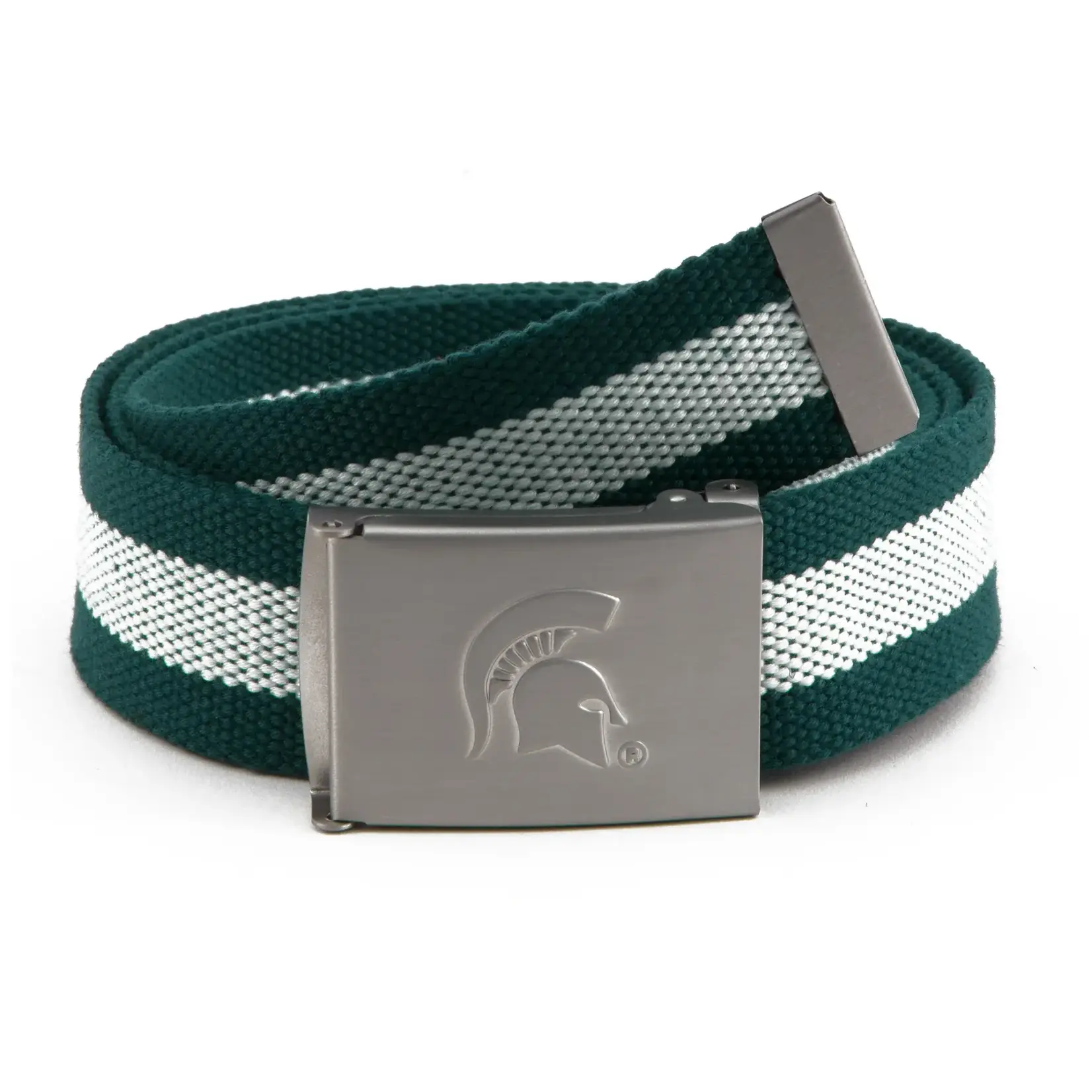 Eagles Wings Michigan State Spartans Adjustable Fabric Belt
