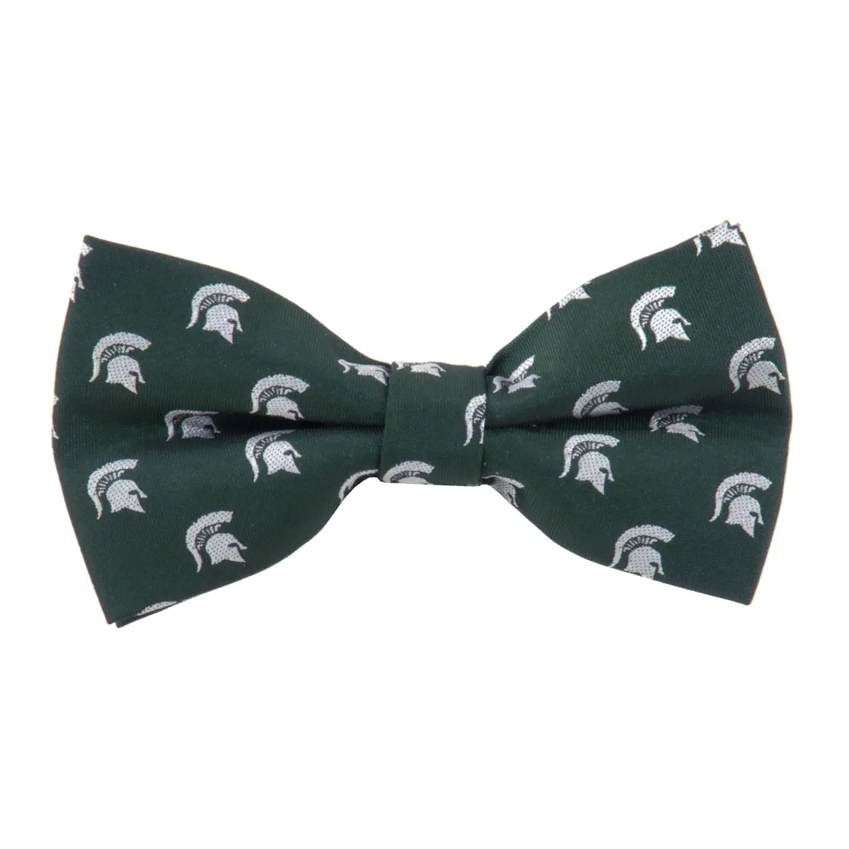 Eagles Wings Michigan State Spartans Woven Repeat Pattern Bow Tie