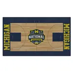 Logo Brands Michigan Wolverines 2026 Basketball Champions Runner Mat