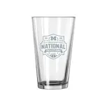 Logo Brands Michigan Wolverines 2026 Basketball Champions 16 oz Pint Glass