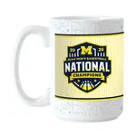 Logo Brands Michigan Wolverines 2026 Basketball Champions 15 oz Mug