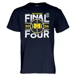 Blue 84 Michigan Wolverines 2026 Final Four T-Shirt