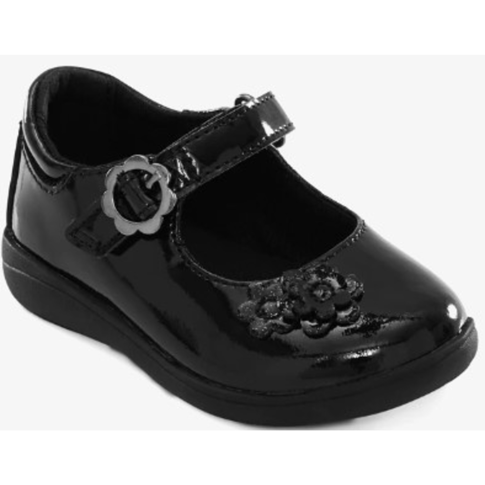 Stride Rite Stride Rite Holly Black Patent 8.5