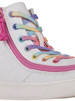 Billy Billy Classic Lace High White Rainbow