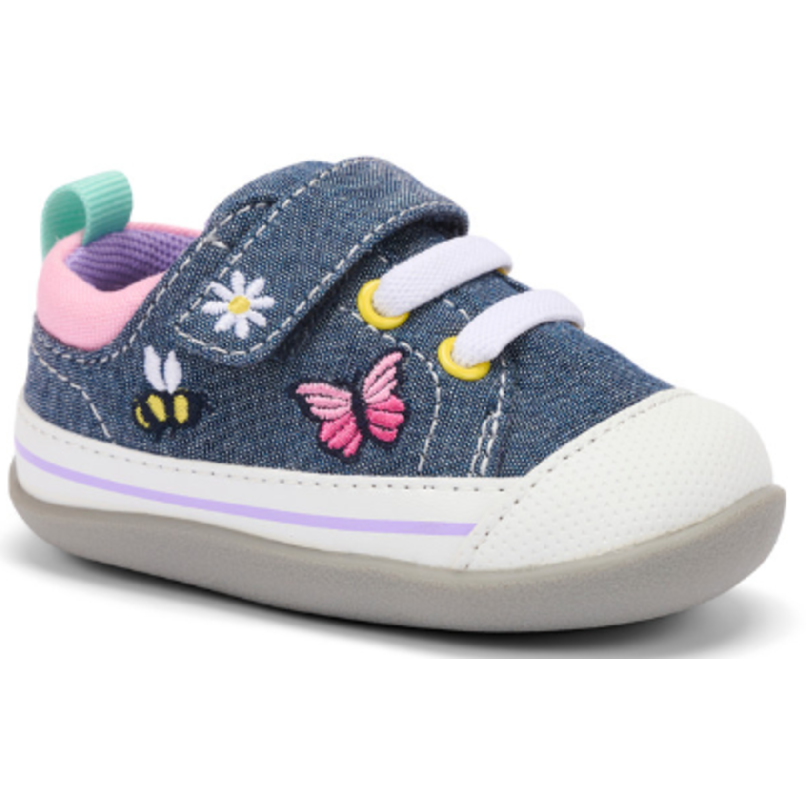 See Kai Run See Kai Run Stevie II  Chambray Garden