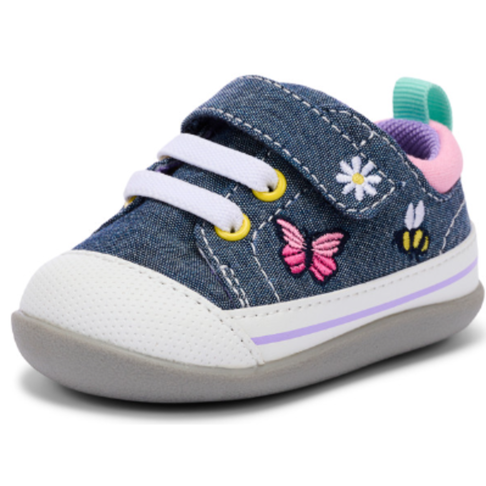 See Kai Run See Kai Run Stevie II  Chambray Garden
