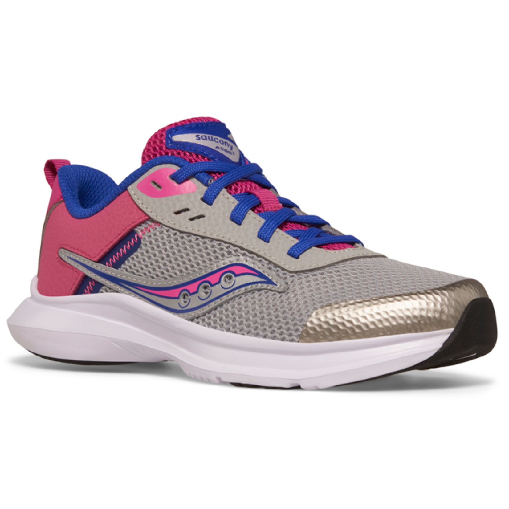 Saucony Saucony Axon 3 Grey/Fuchsia
