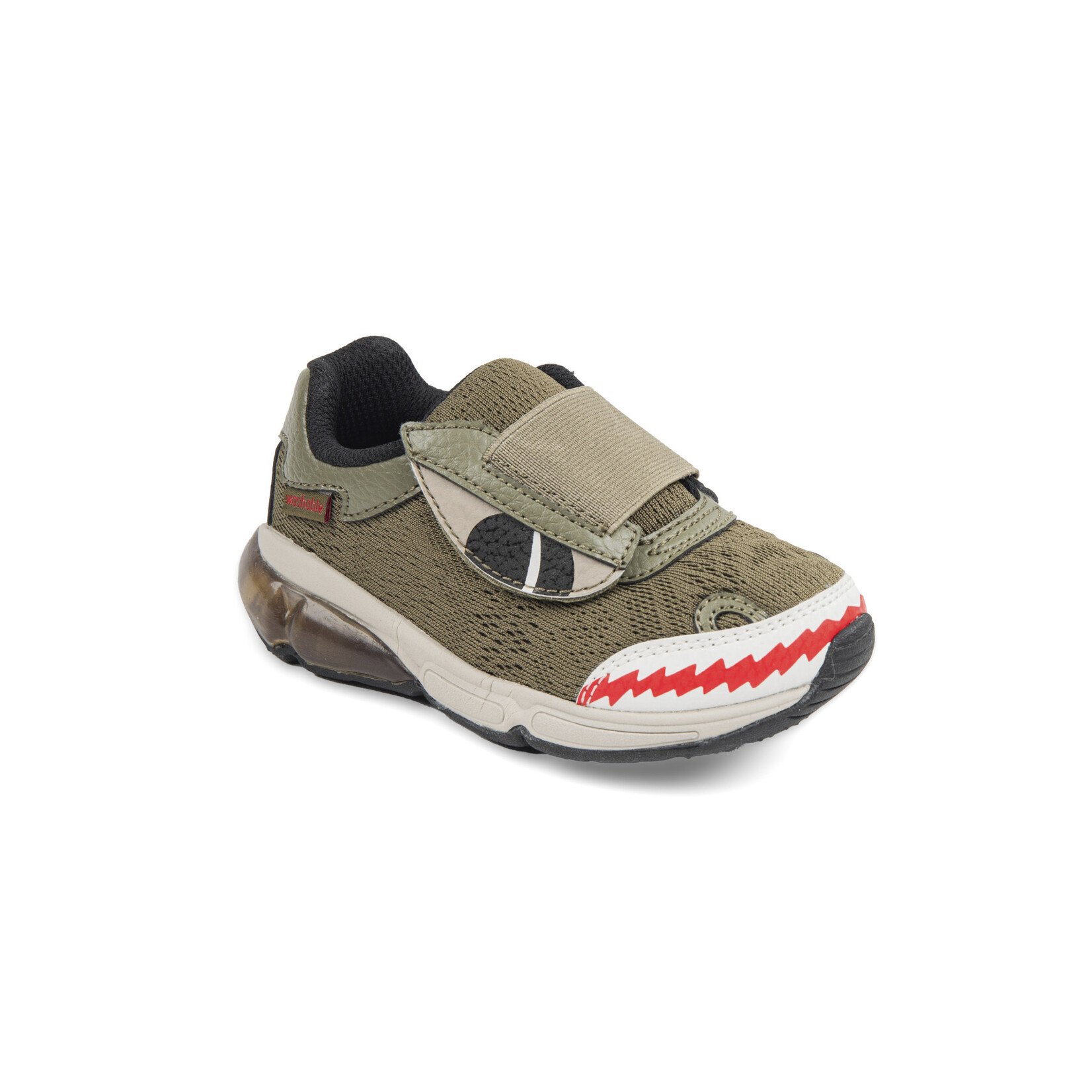 Stride Rite Stride Rite m2p Lighted Monster Olive
