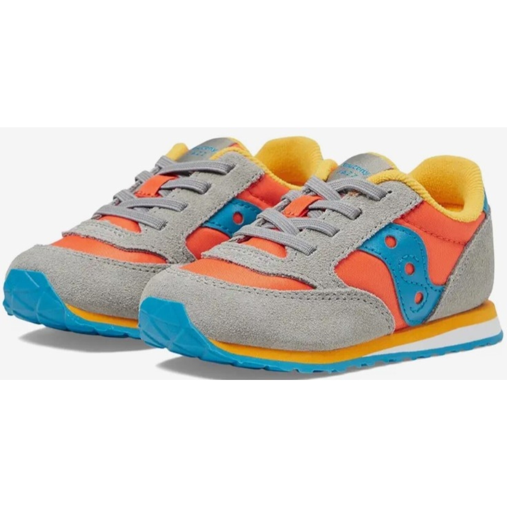 Saucony Saucony Jazz Jr Grey/Oran/Blue