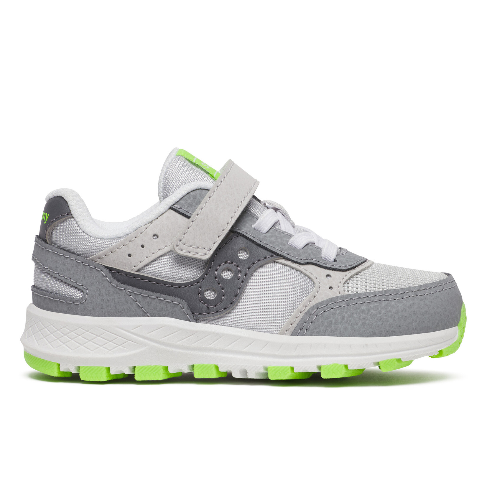 Saucony Saucony Eclipse Jr. White/Grey/Lime