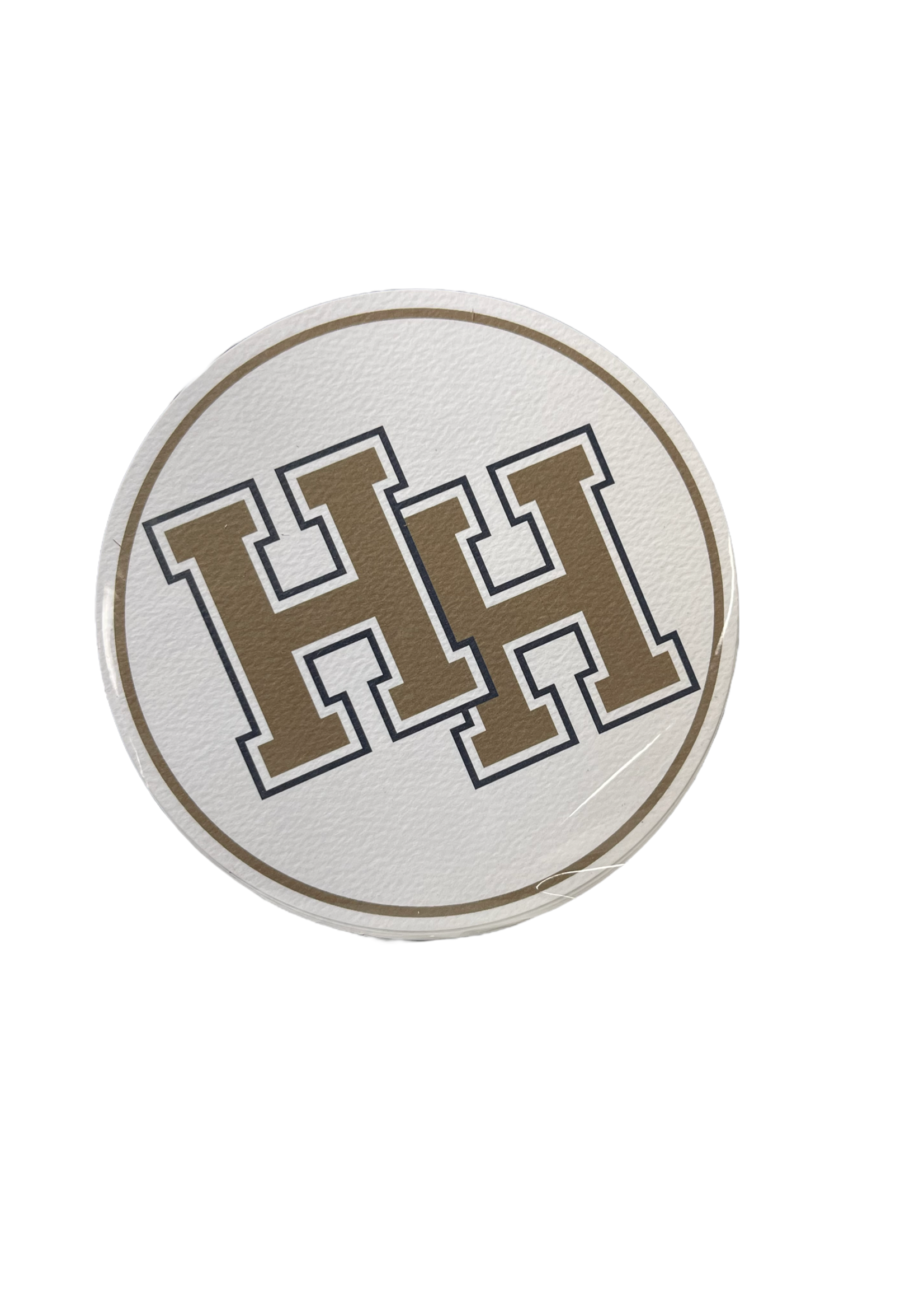 Rosanne Beck Collections Rosanne Beck Round Coasters HH Logo