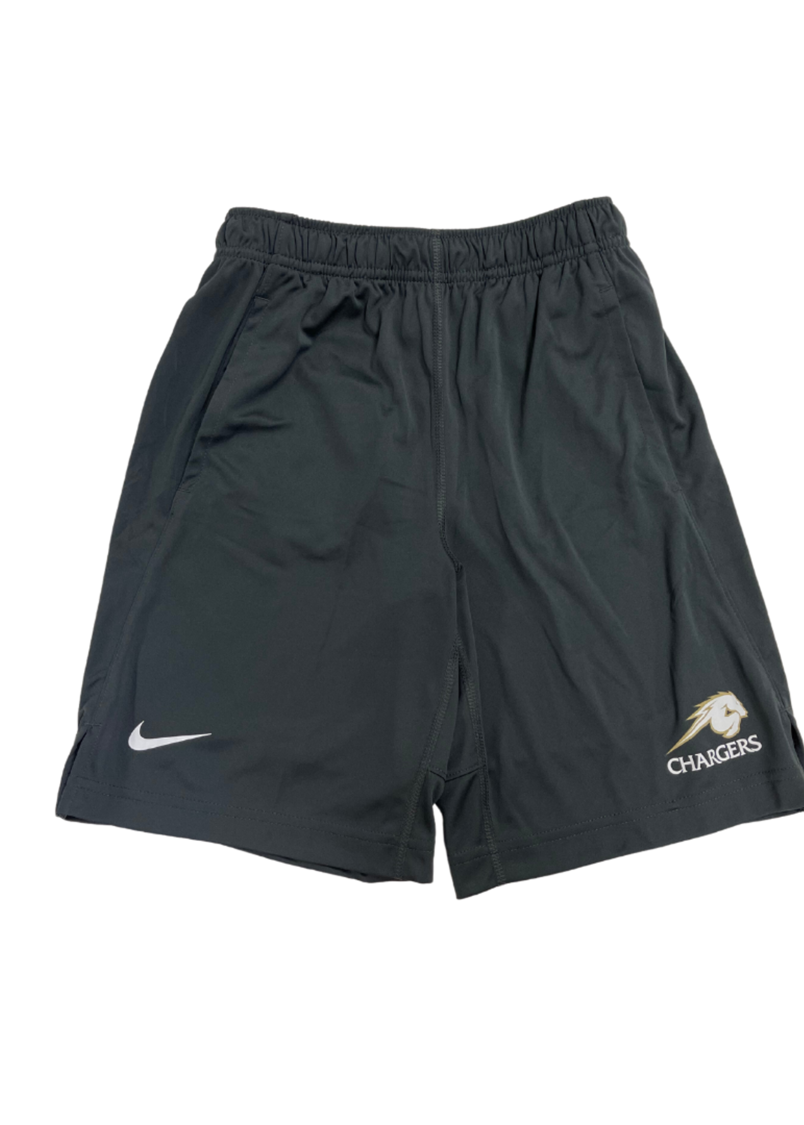 Boy's Nike Fly Short 2.0 Chargers in Vegas Gold