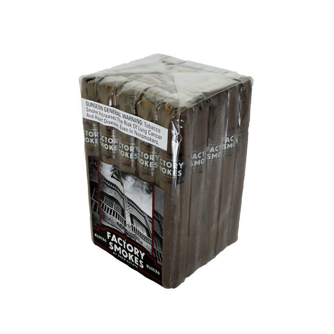 Factory Smokes DE Factory Smokes Maduro Toro Box of 25