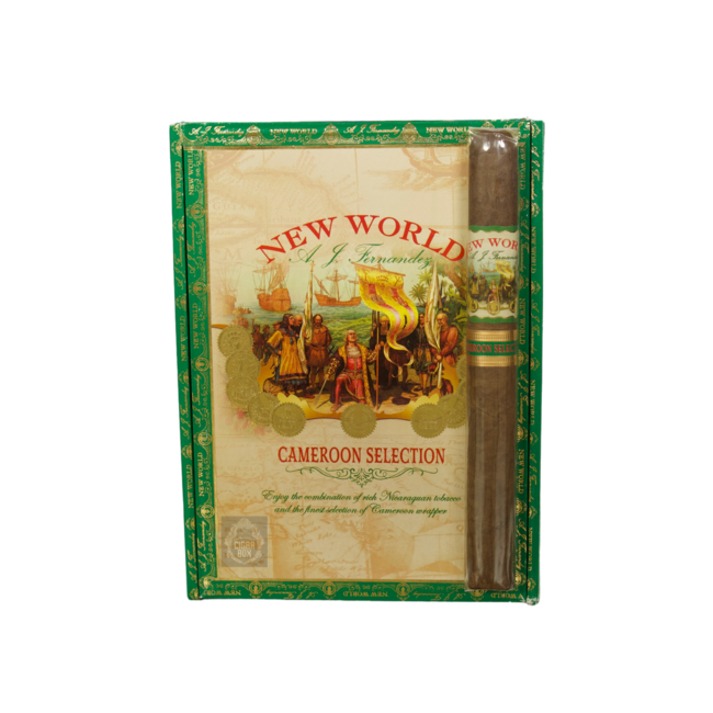 AJ Fernandez AJ Fernandez New World Cameroon Churchill  Box of 20