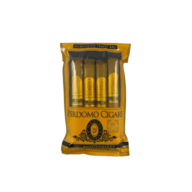 Perdomo Perdomo Humidified Champagne 4ct Fresh Pack