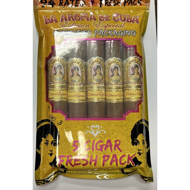 Fresh Packs La Aroma De Cuba Edicion Especial No. 3 Fresh Pack
