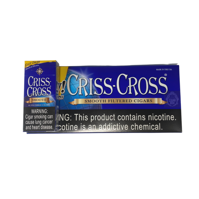 Criss Cross Cigar 120 Smooth Carton