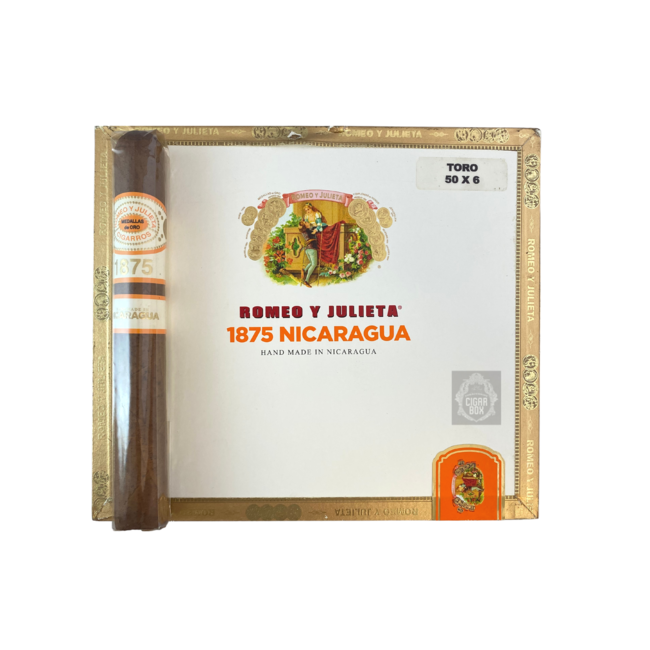 Romeo Y Julieta Romeo Y Julieta 1875 Nicaragua Toro Box of 25