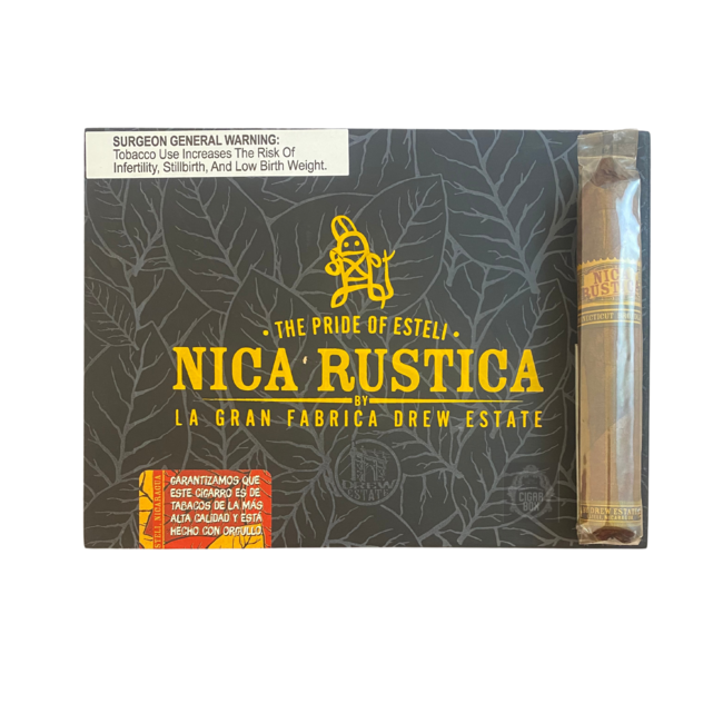 Nica Rustica Nica Rustica Broadleaf Short Robusto Box of 25