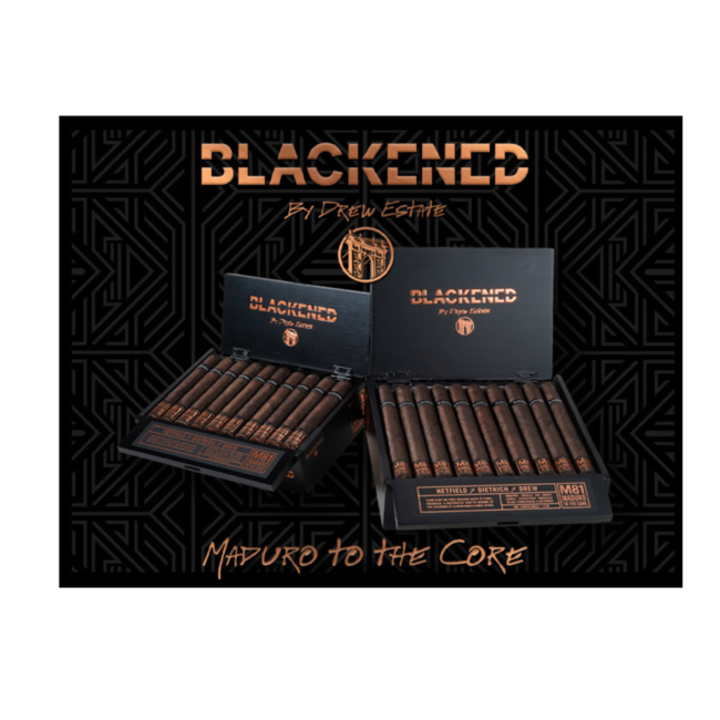 Blackened Blackened M81 Maduro Corona Doble Single