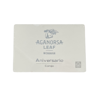 Aganorsa Aganorsa Leaf Aniversario Corojo Gran Robusto  BP Box of 10