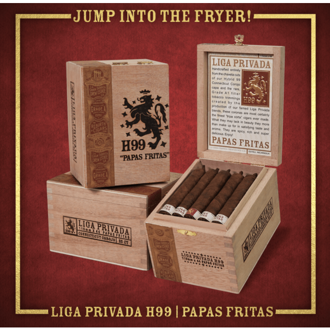 Liga Privada Liga Privada H99 Papas Fritas Box of 25