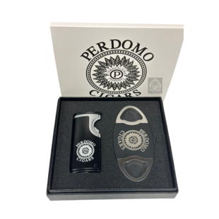 Perdomo 1 Lighter And Cutter Promo Set