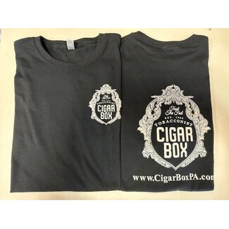 Cigar Box T Shirt Black Large