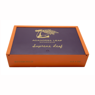 Aganorsa Aganorsa Supreme Leaf Rothchild Box Press Box of 20