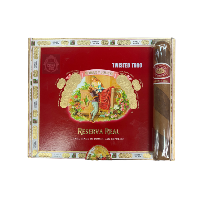 Romeo Y Julieta Romeo Y Julieta Real Twisted Toro Box of 25