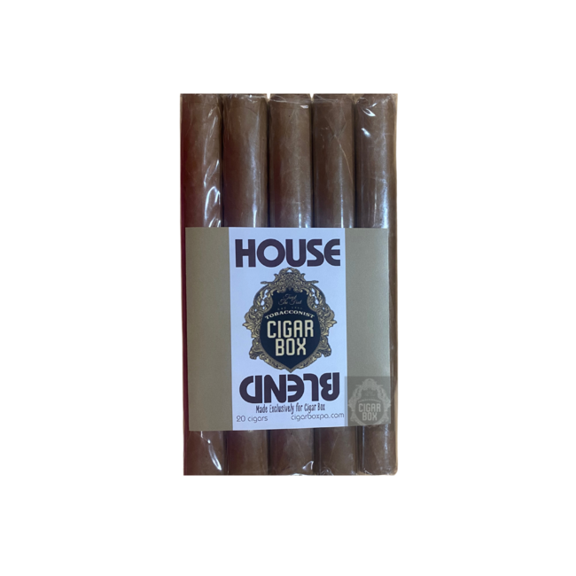 Cigar Box House Blend Cigar Box House Blend Natural Churchill Bundle of 20