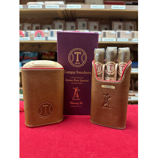 Tampa Smokers Tampa Smokers Leather Case With 3 Cigars