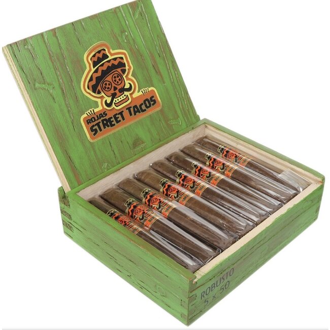 Rojas Rojas Street Tacos Barbacoa Toro Box of 25